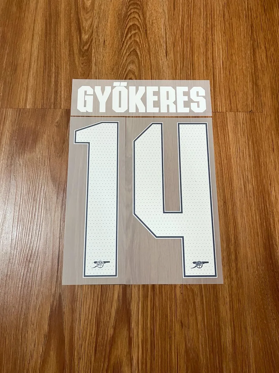 Nameset Arsenal Cup Home 2025-26 GYOKERES 14