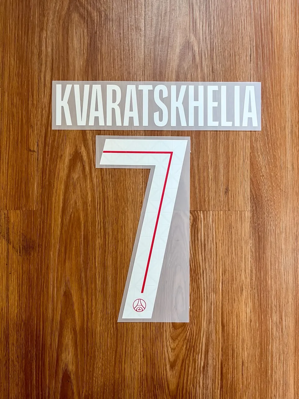 Nameset Original PSG Home UCL 2025/26 KVARATSKHELIA #7