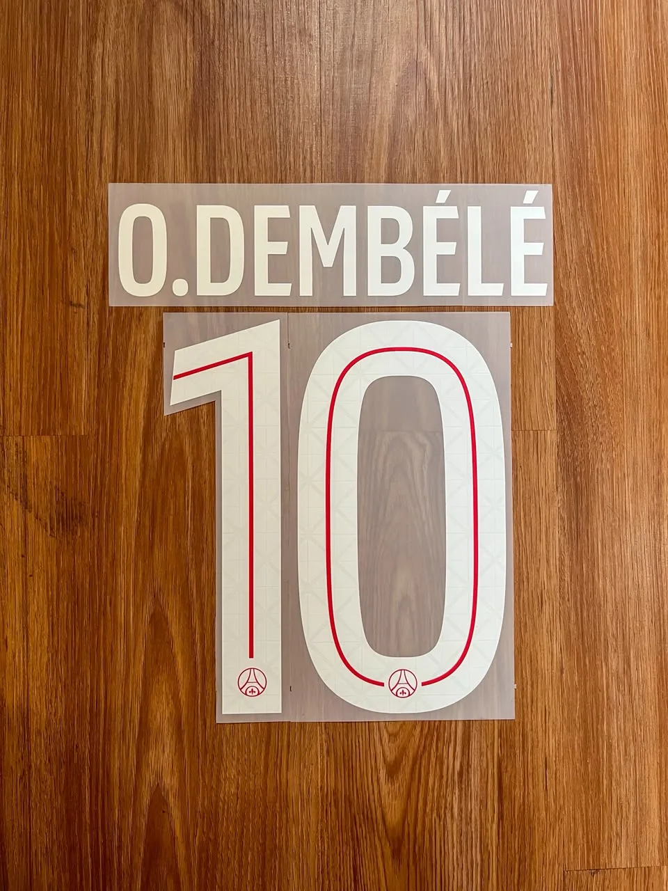 Nameset Original PSG Home UCL 2025/26 O. DEMBELE #10