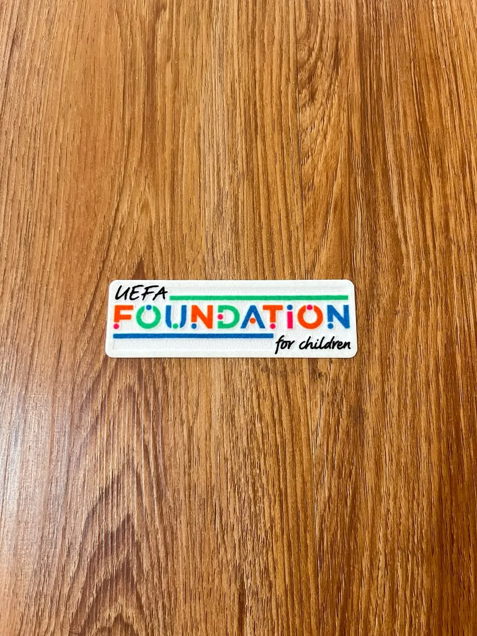 Patch Original UEFA Foundation 2021-27