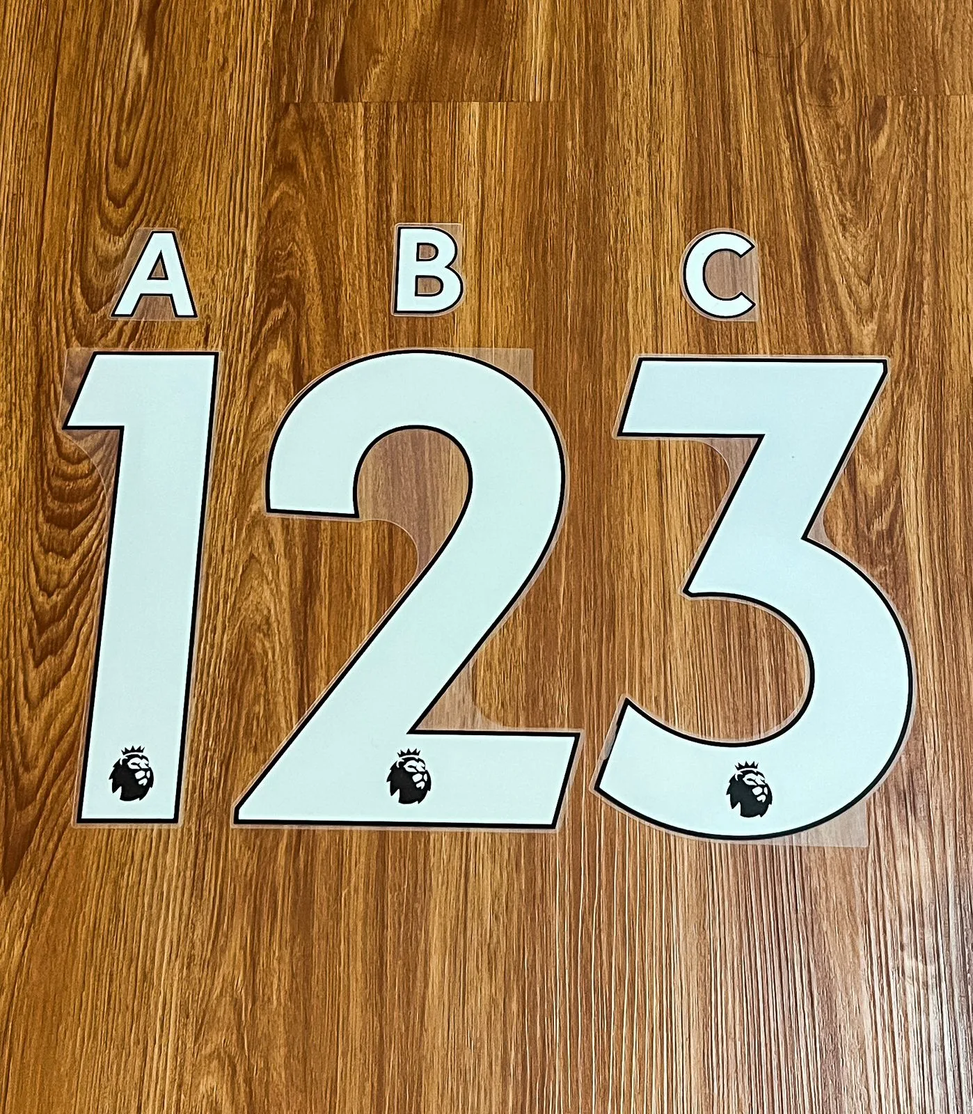 Number Premier League 2019-2023 White